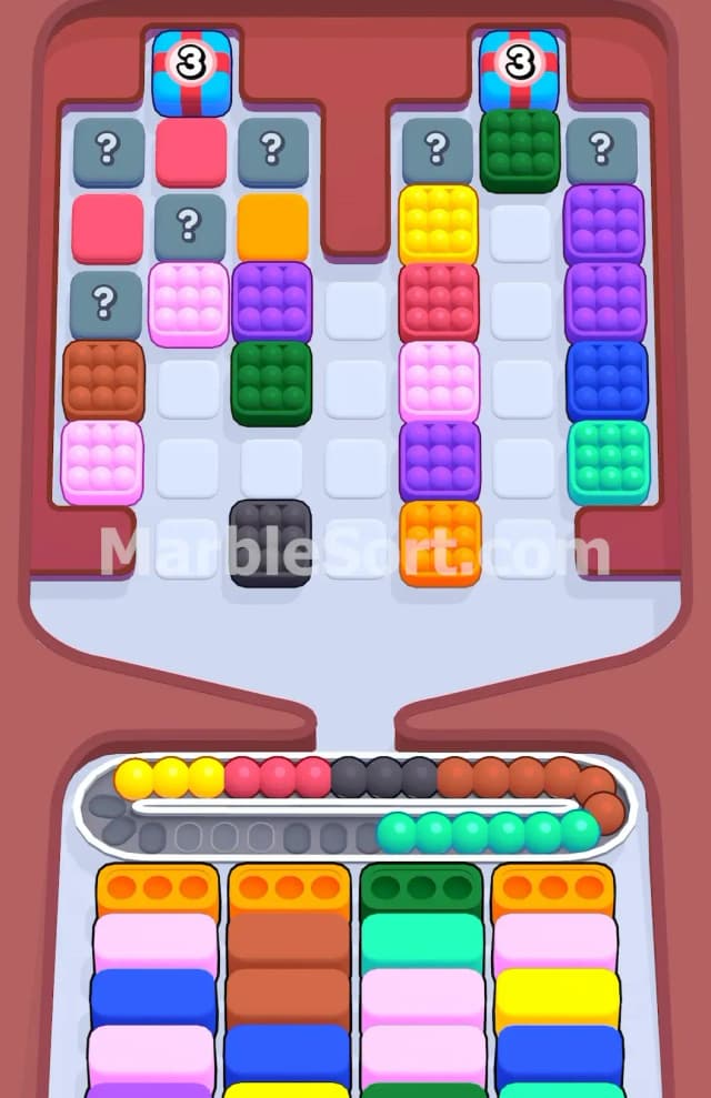 Marble Sort Level 153 Solution 1