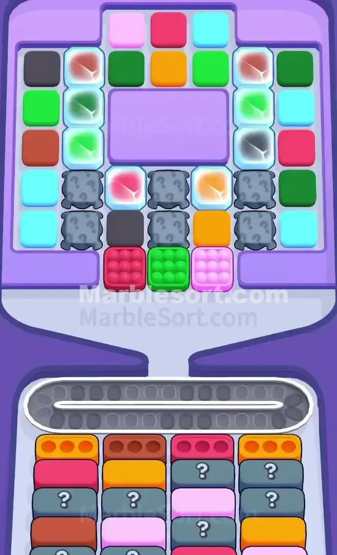 Marble Sort Level 523 Screenshot