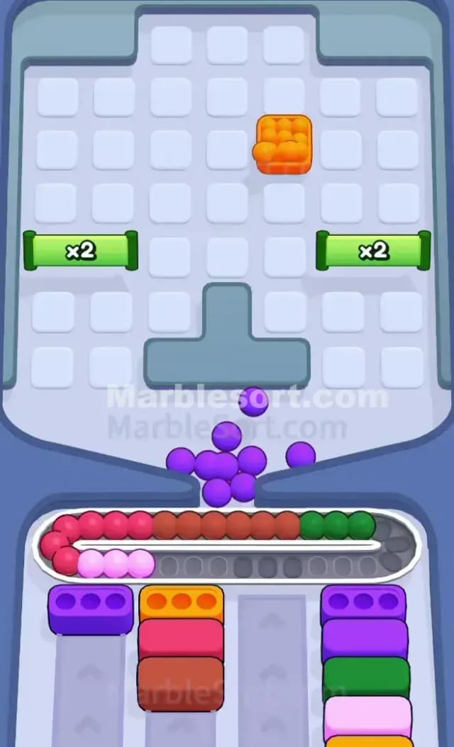 Marble Sort Level 316 Solution 3