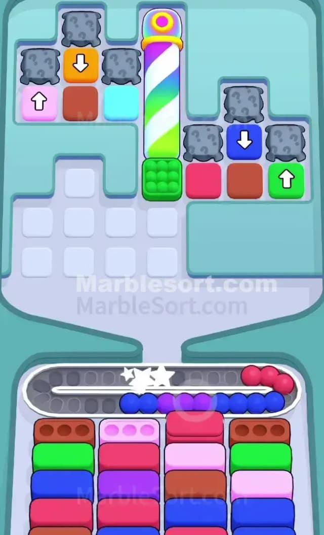 Marble Sort Level 573 Solution 1