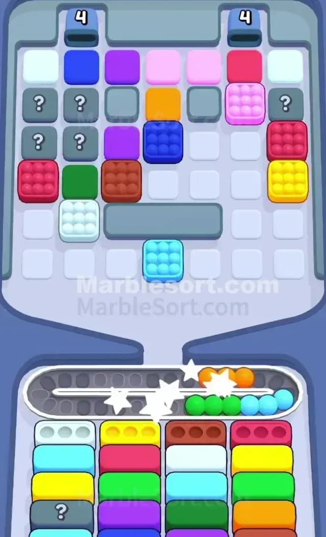 Marble Sort Level 388 Solution 1
