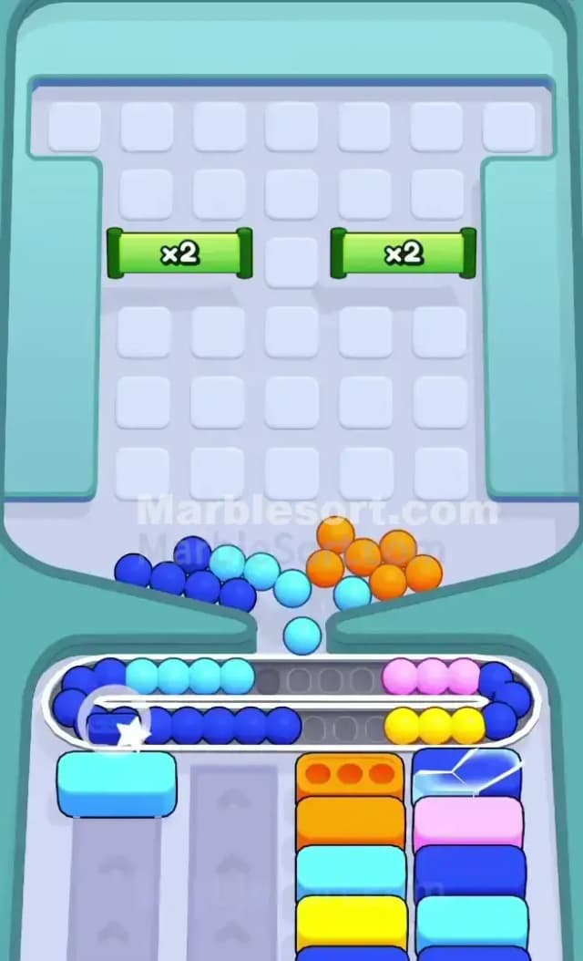 Marble Sort Level 346 Solution 3