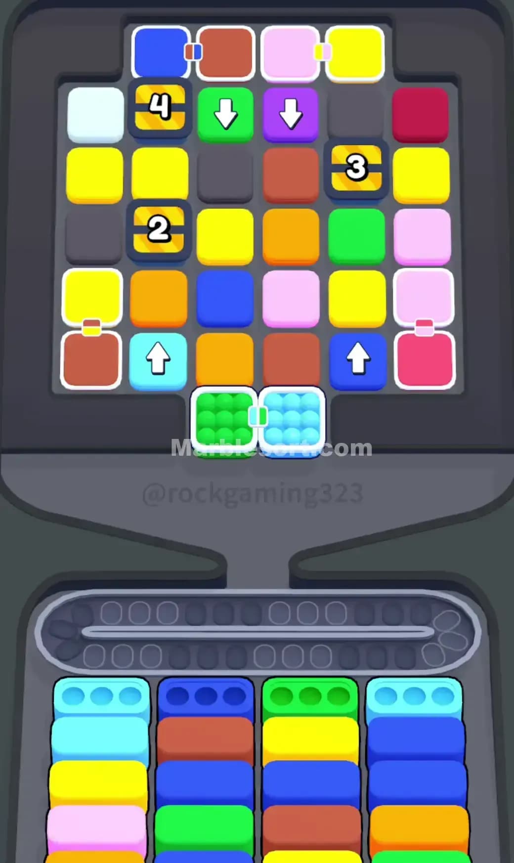 Marble Sort Level 207 Screenshot