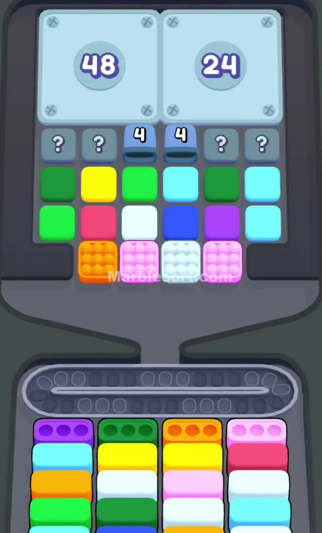 Marble Sort Level 64 Gameplay