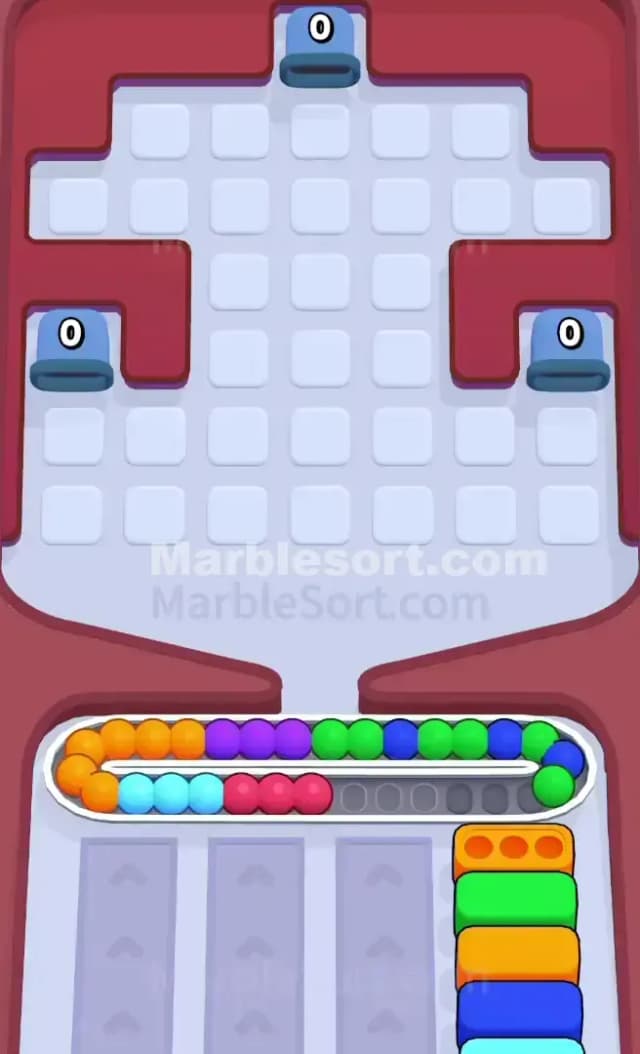 Marble Sort Level 535 Solution 3