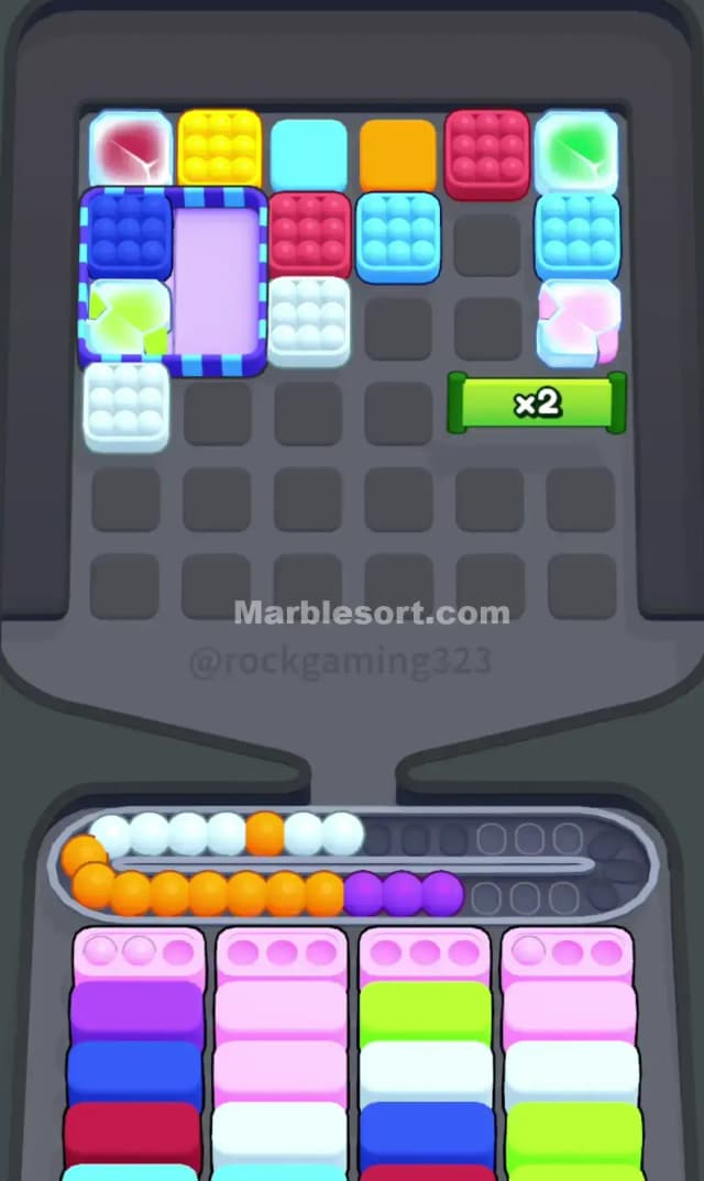 Marble Sort Level 247 Solution 1