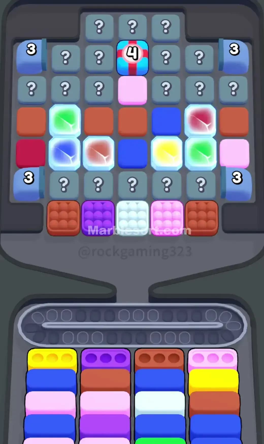 Marble Sort Level 304 Screenshot
