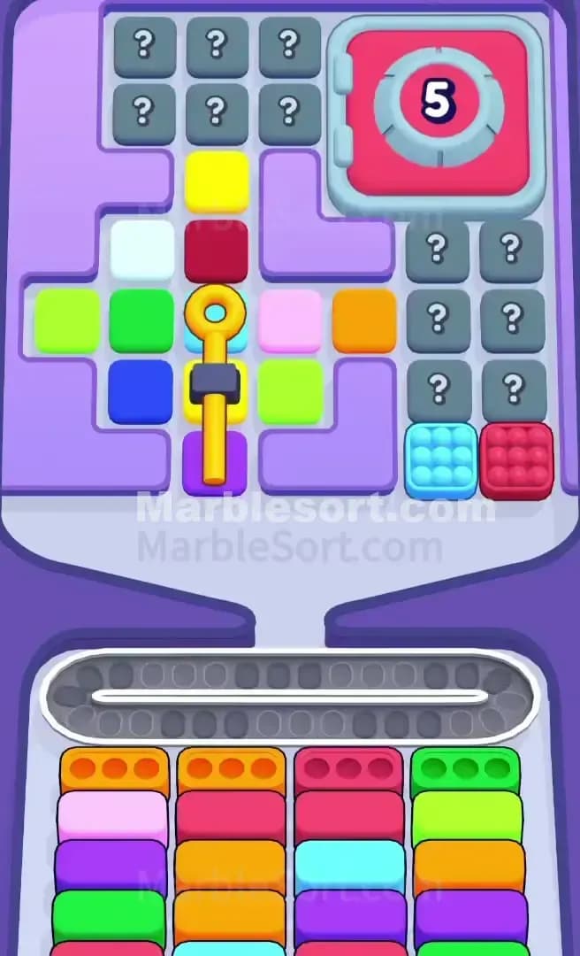 Marble Sort Level 675 Screenshot