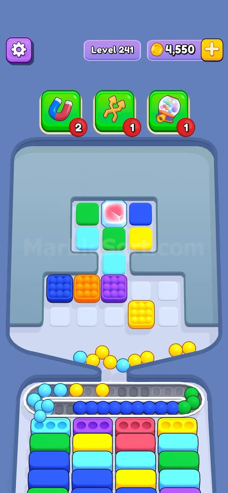 Ice Box in Marble Sort