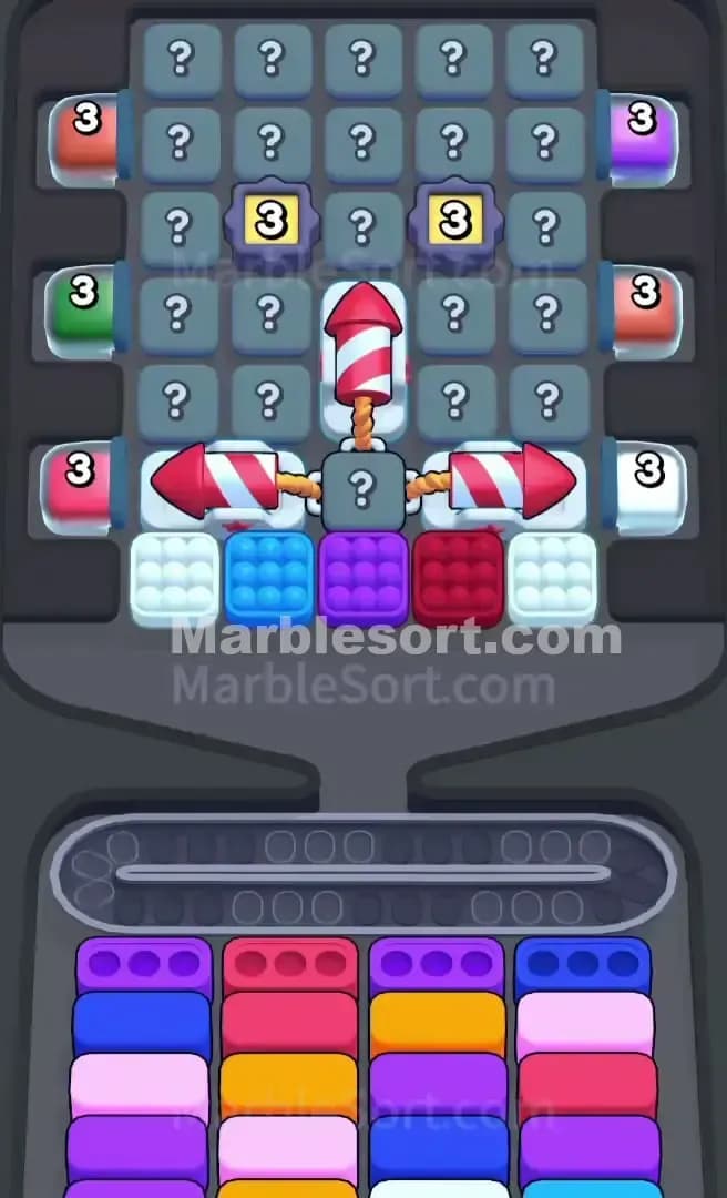 Marble Sort Level 640 Screenshot