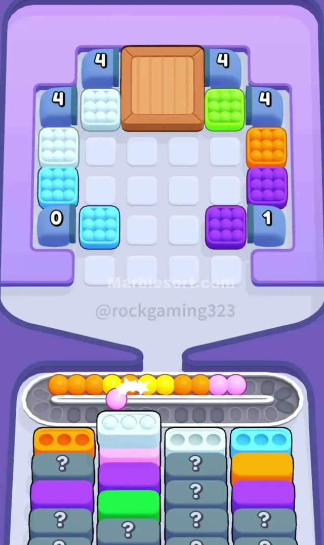 Marble Sort Level 215 Solution 1