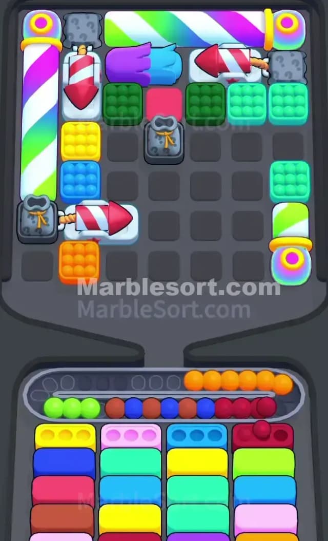 Marble Sort Level 737 Solution 1