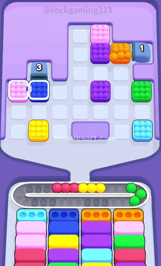 Marble Sort Level 59 Solution 2