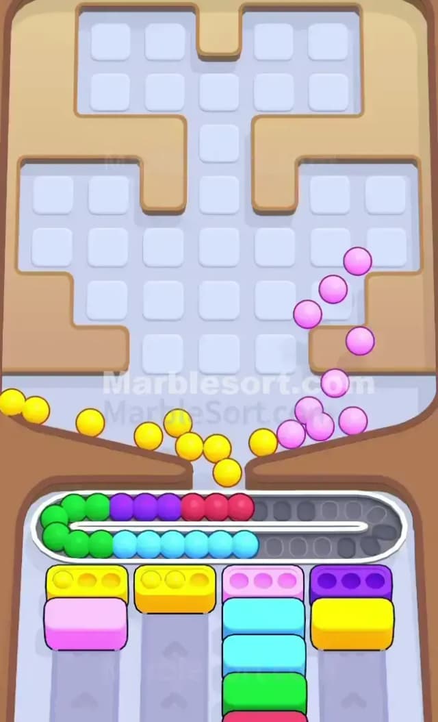 Marble Sort Level 592 Solution 3