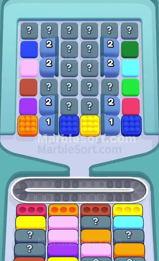Marble Sort Level 576 Screenshot