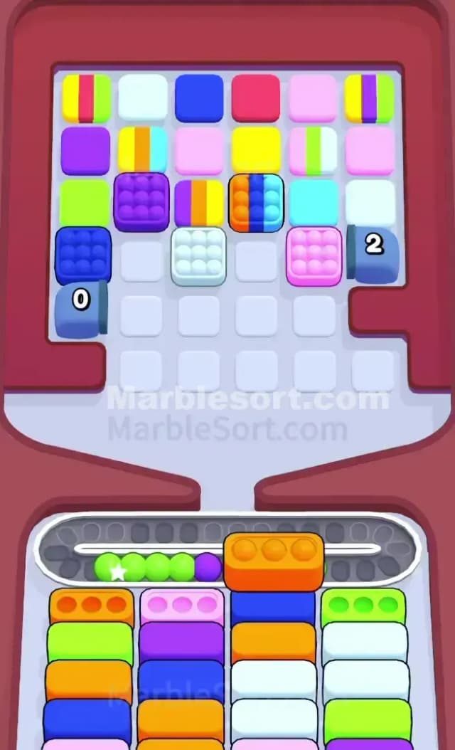 Marble Sort Level 453 Solution 1