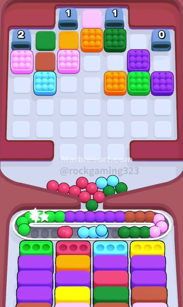 Marble Sort Level 298 Solution 2