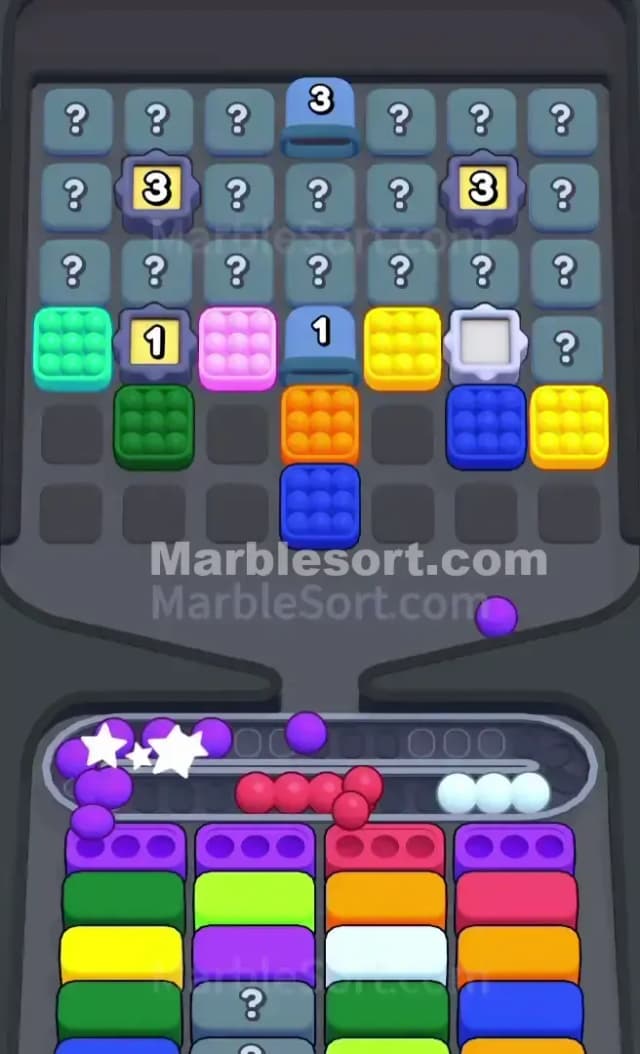 Marble Sort Level 530 Solution 1