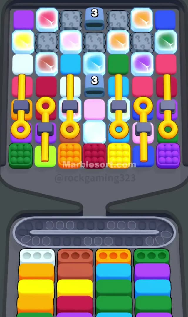 Marble Sort Level 260 Gameplay