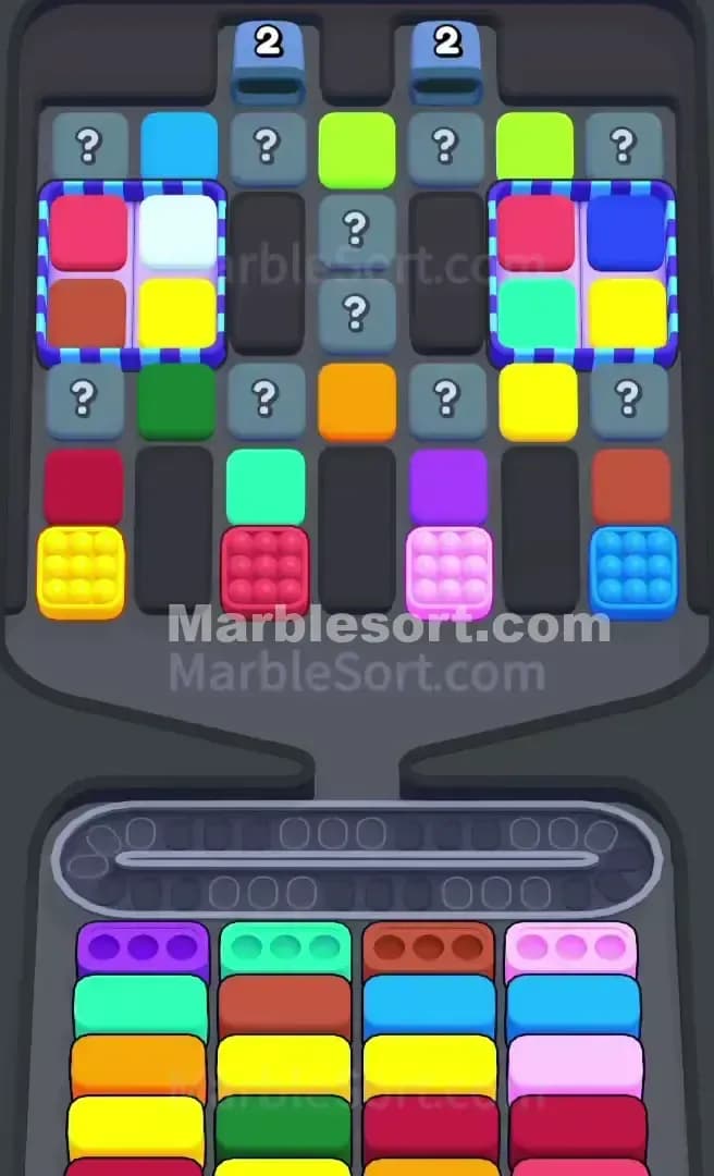 Marble Sort Level 297 Screenshot