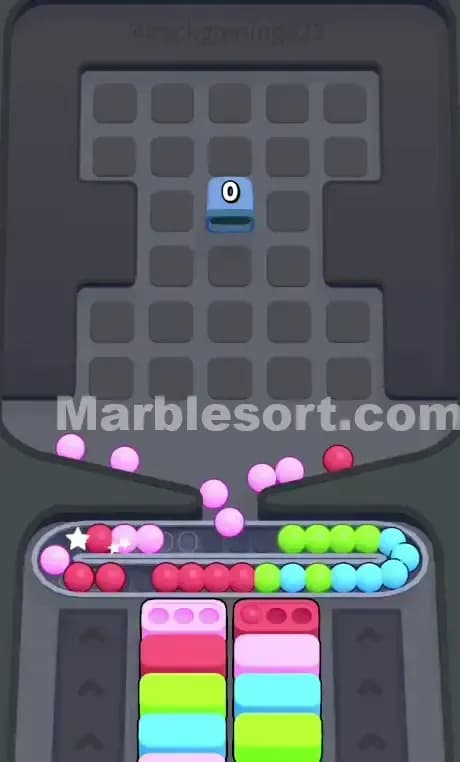 Marble Sort Level 25 Solution 3