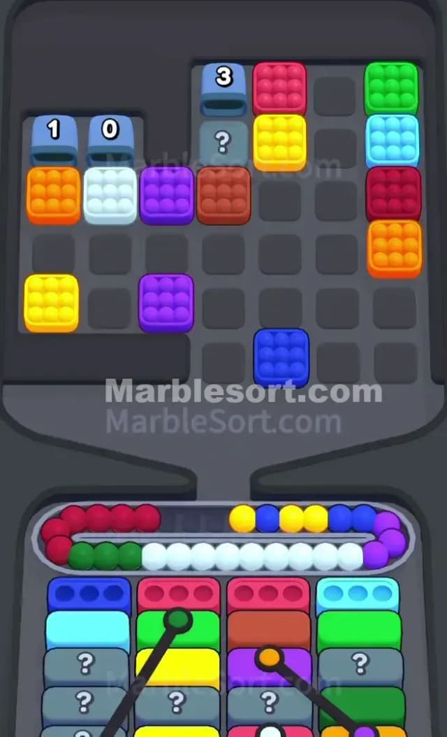 Marble Sort Level 447 Solution 2