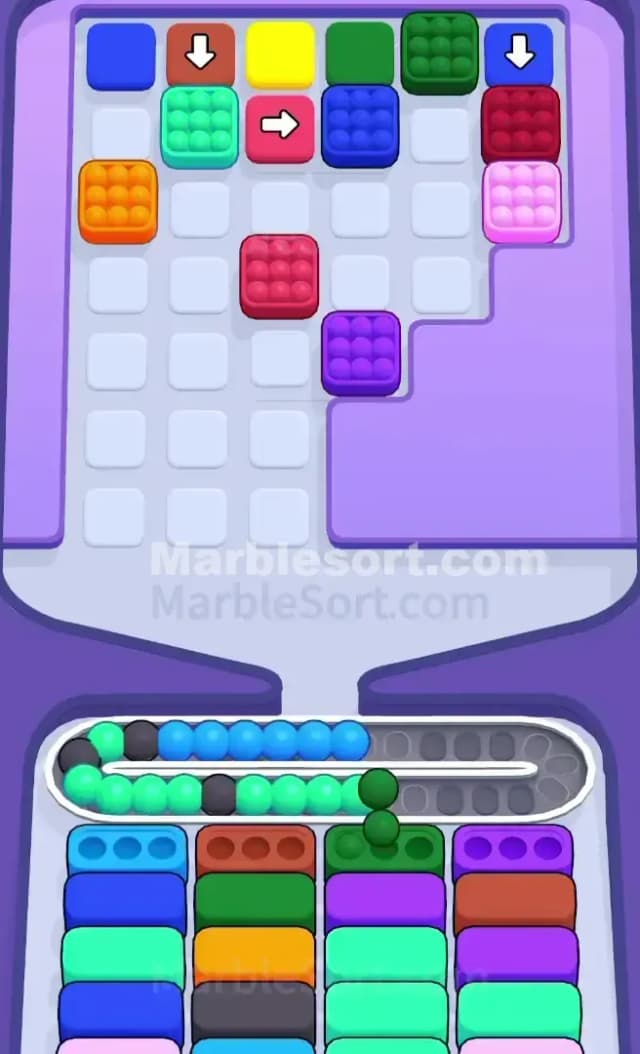 Marble Sort Level 599 Solution 2