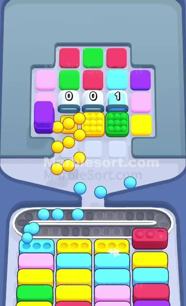 Marble Sort Level 542 Solution 1