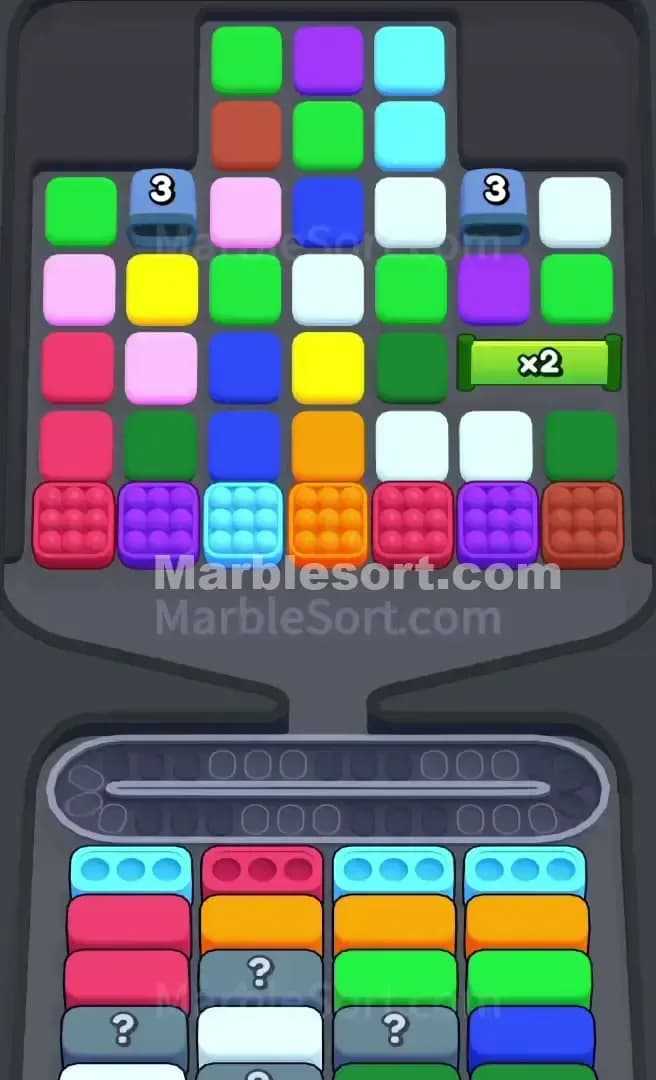 Marble Sort Level 324 Screenshot