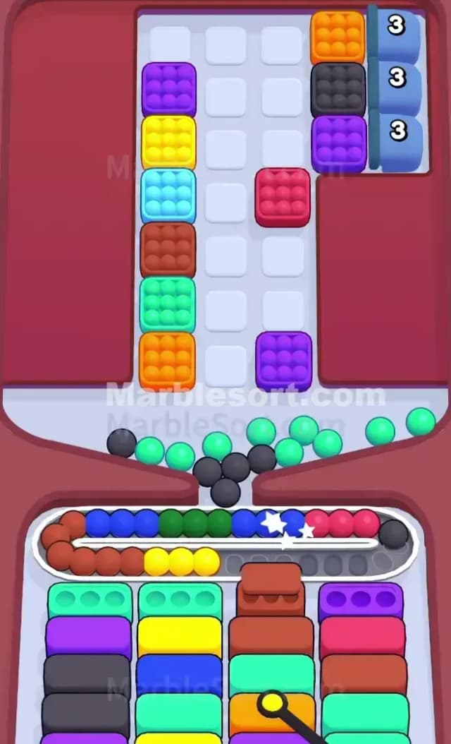 Marble Sort Level 692 Solution 1