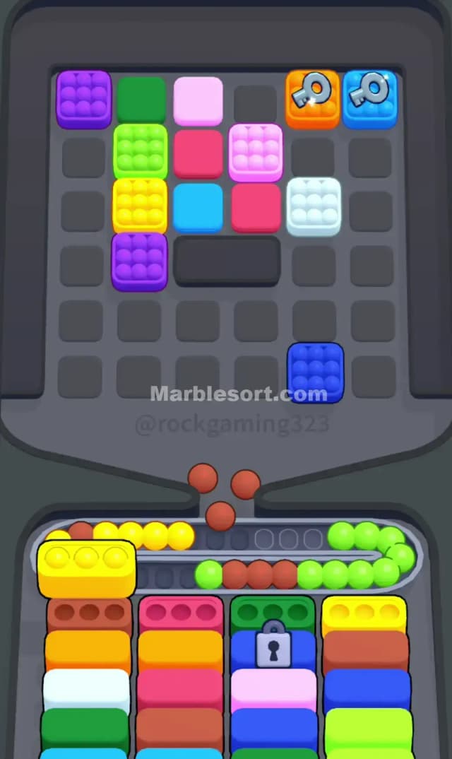 Marble Sort Level 267 Solution 2