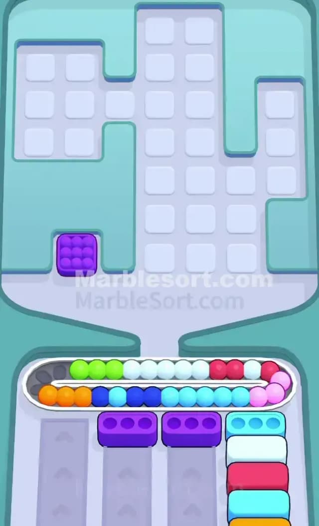 Marble Sort Level 349 Solution 3