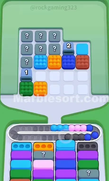 Marble Sort Level 33 Solution 1