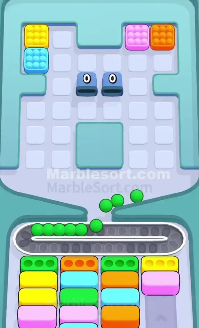 Marble Sort Level 352 Solution 3