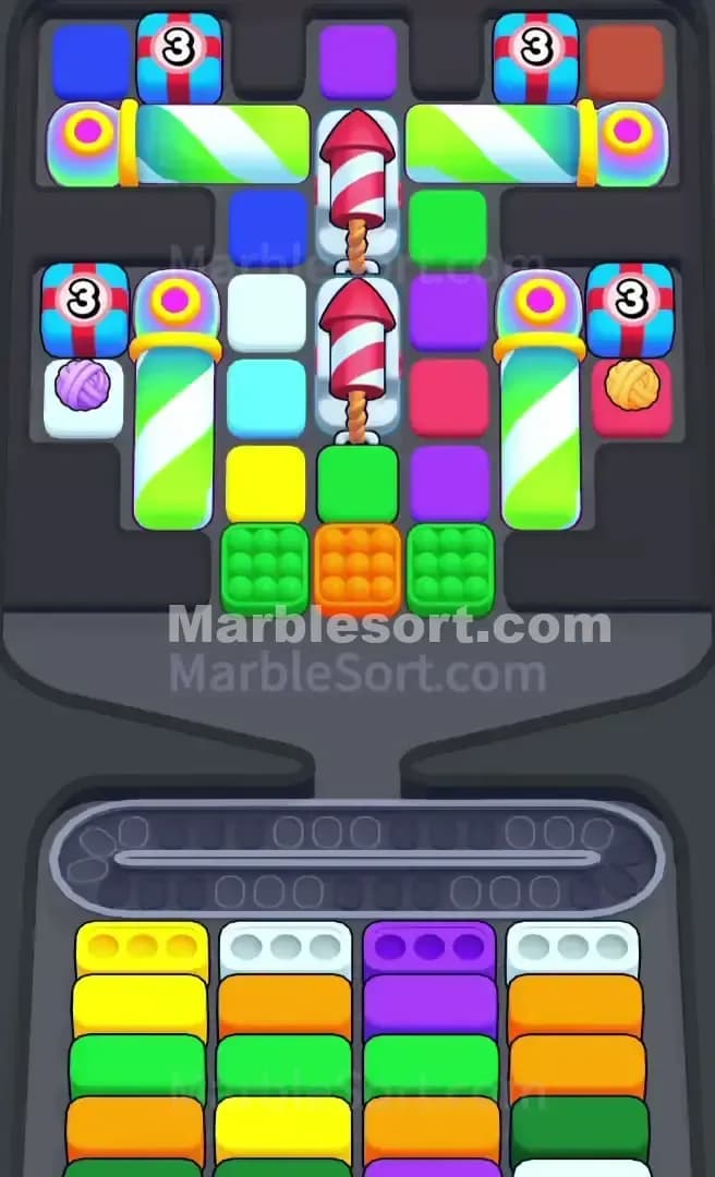 Marble Sort Level 590 Screenshot
