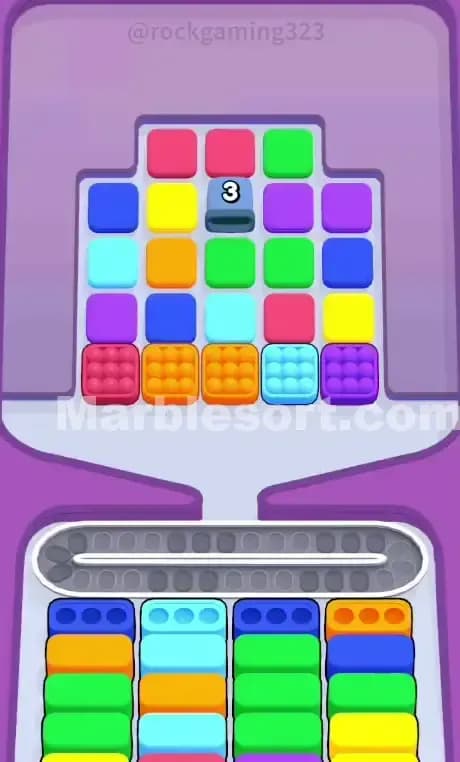 Marble Sort Level 15 Screenshot