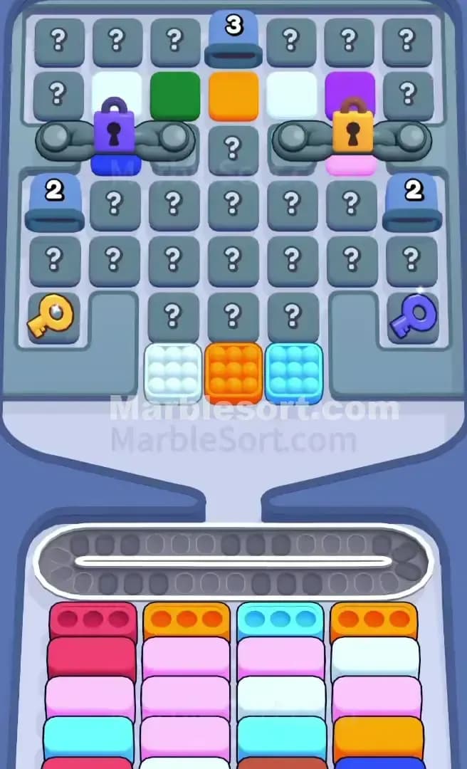 Marble Sort Level 549 Screenshot
