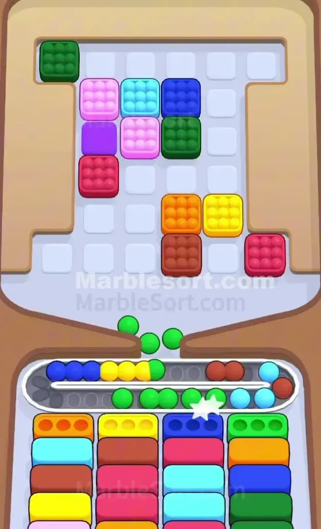 Marble Sort Level 285 Solution 2