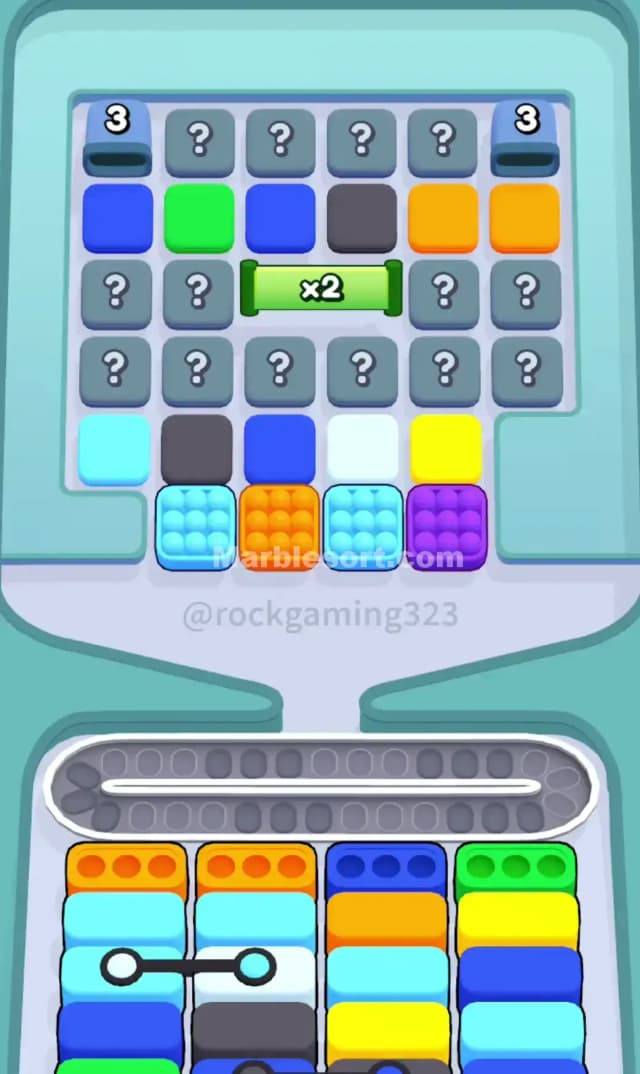 Marble Sort Level 272 Gameplay