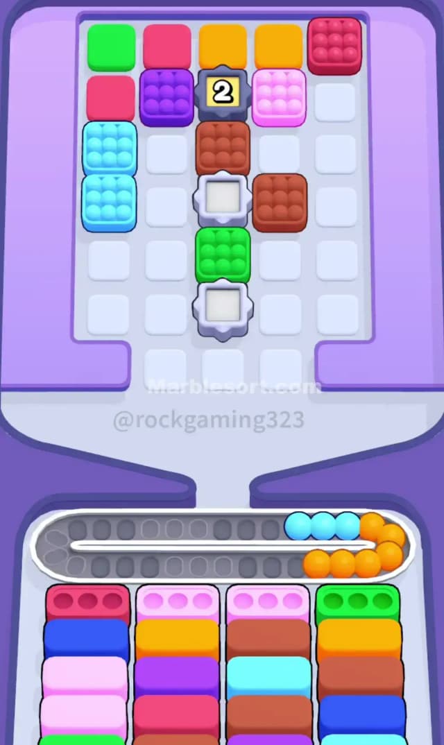 Marble Sort Level 365 Solution 2