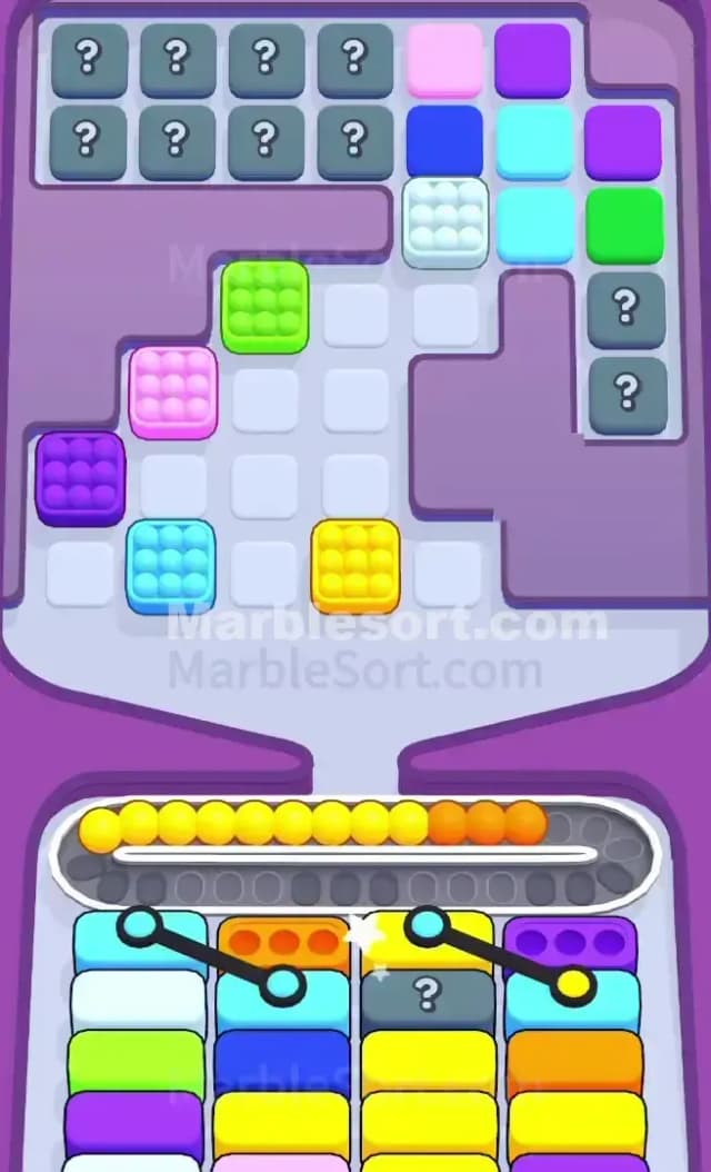 Marble Sort Level 483 Solution 1