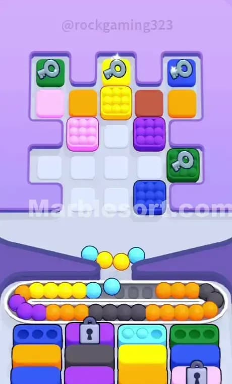 Marble Sort Level 142 Solution 1