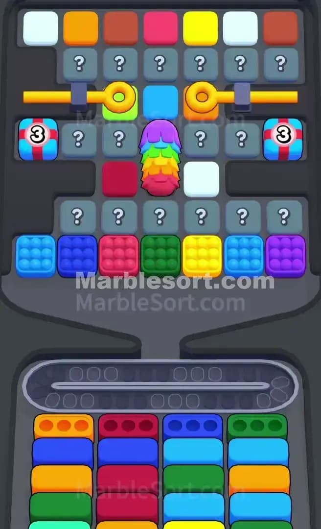 Marble Sort Level 517 Screenshot
