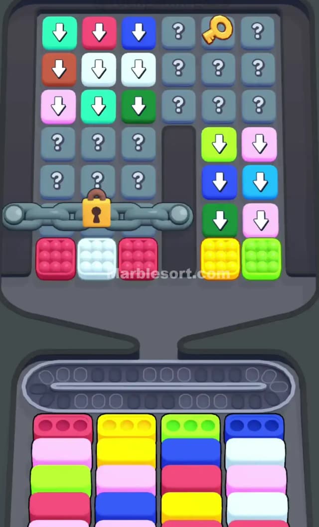 Marble Sort Level 84 Gameplay