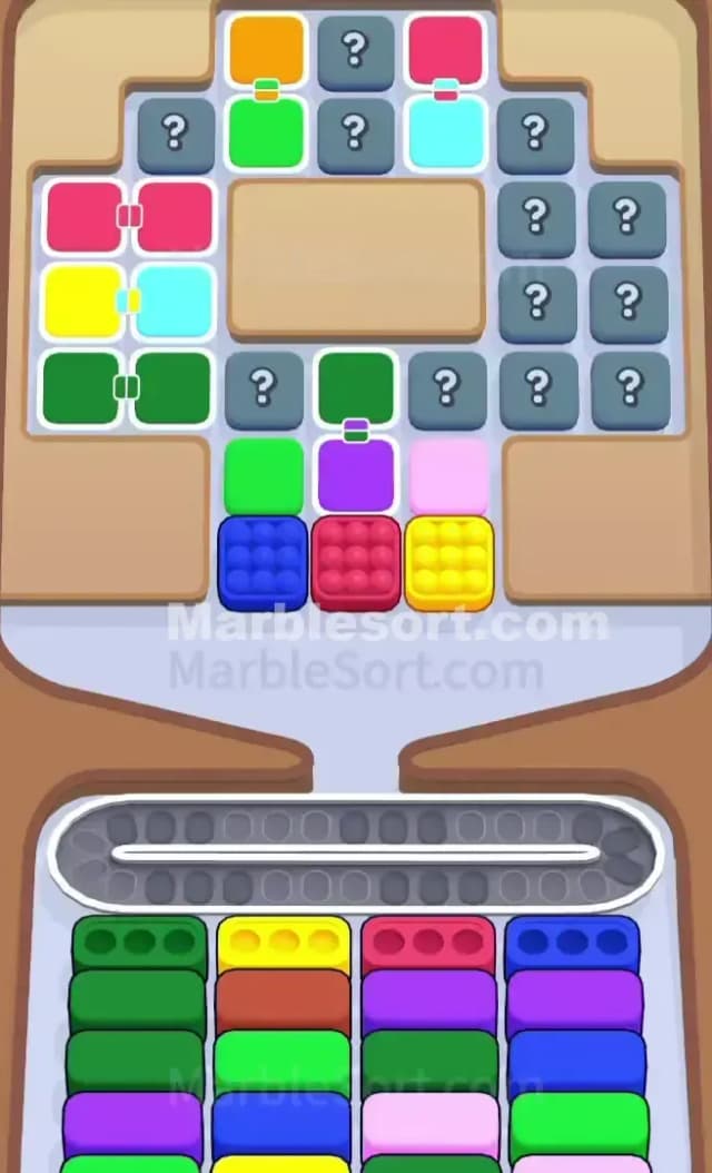Marble Sort Level 585 Gameplay