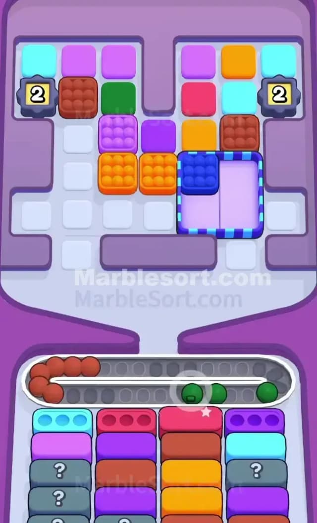 Marble Sort Level 638 Solution 1