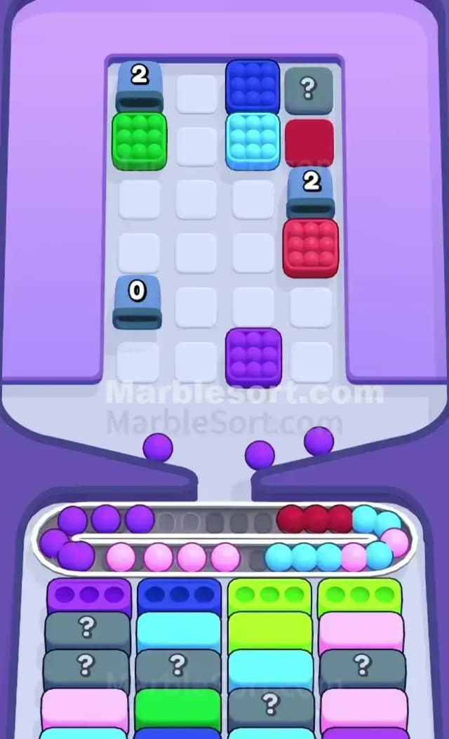 Marble Sort Level 366 Solution 2