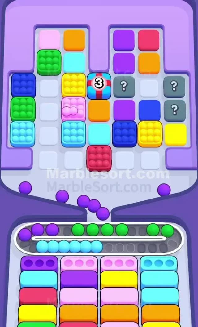 Marble Sort Level 525 Solution 1
