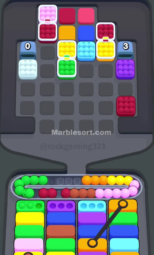 Marble Sort Level 100 Solution 2