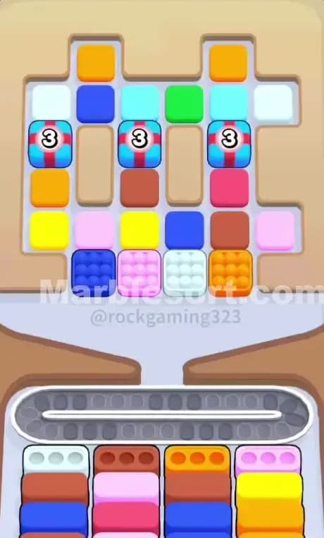 Marble Sort Level 131 Screenshot